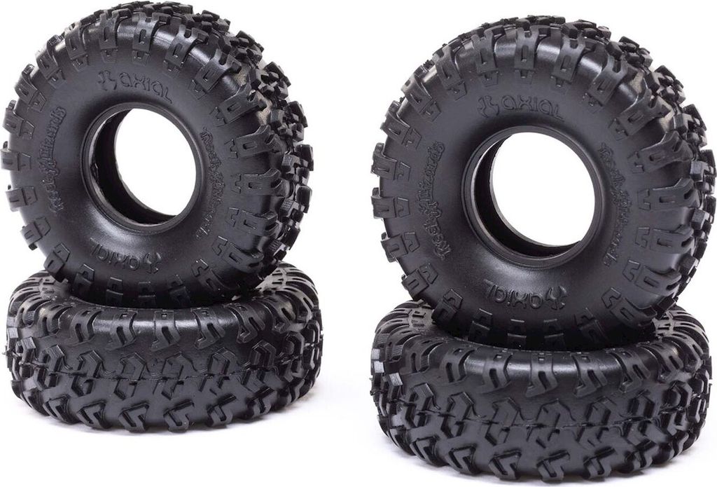 Axial 1.0 Rock Lizards Reifen 2.44" (62mm) (4pcs): AX24