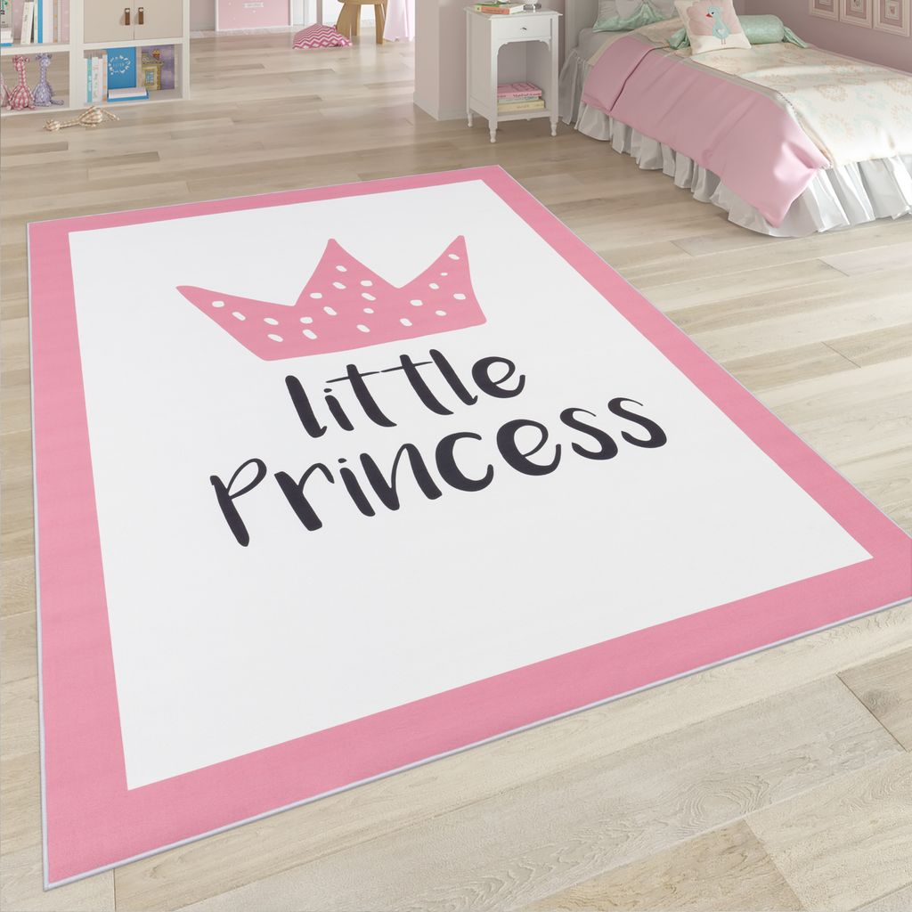 Kinderteppich, Kinderzimmer Teppich m. Stern, Mond u. Karo Produktbild 1