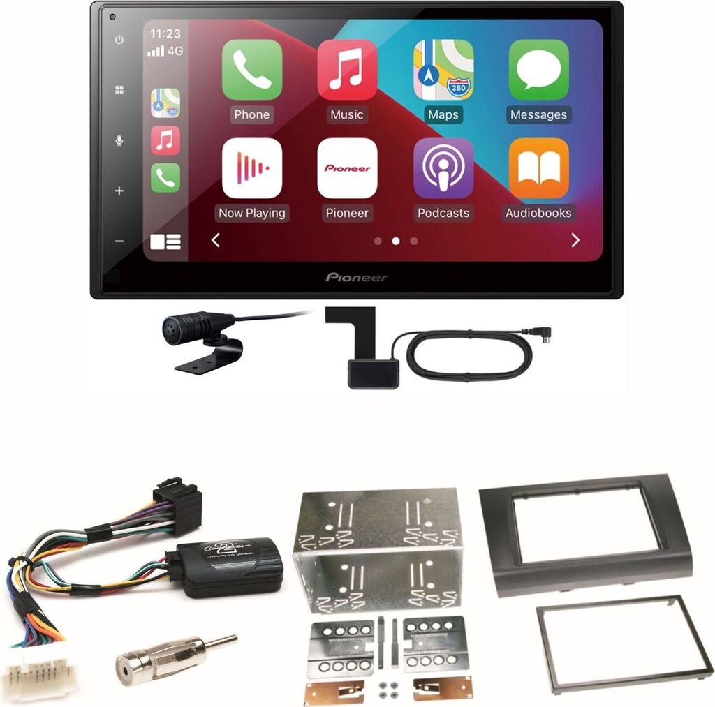 Pioneer SPH-DA160DAB Android Auto CarPlay Einbauset für Suzuki Swift Sport EZ MZ