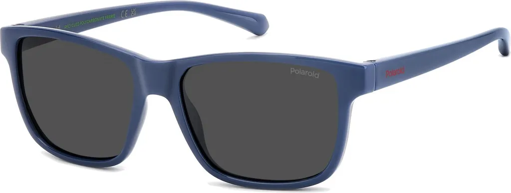Polaroid Kids PLD 8067/S PJP/M9 Blu: Occhiali Sole Polarizzati Bambino