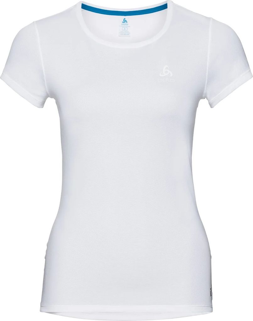 Odlo Suw Top Crew Neck S/S Active F White White Xxl