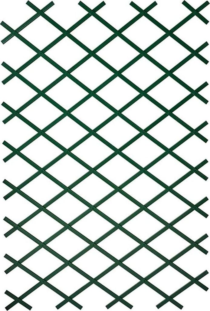 Gitter Nature Faltschließe grün Kunststoff 1 x 2 m