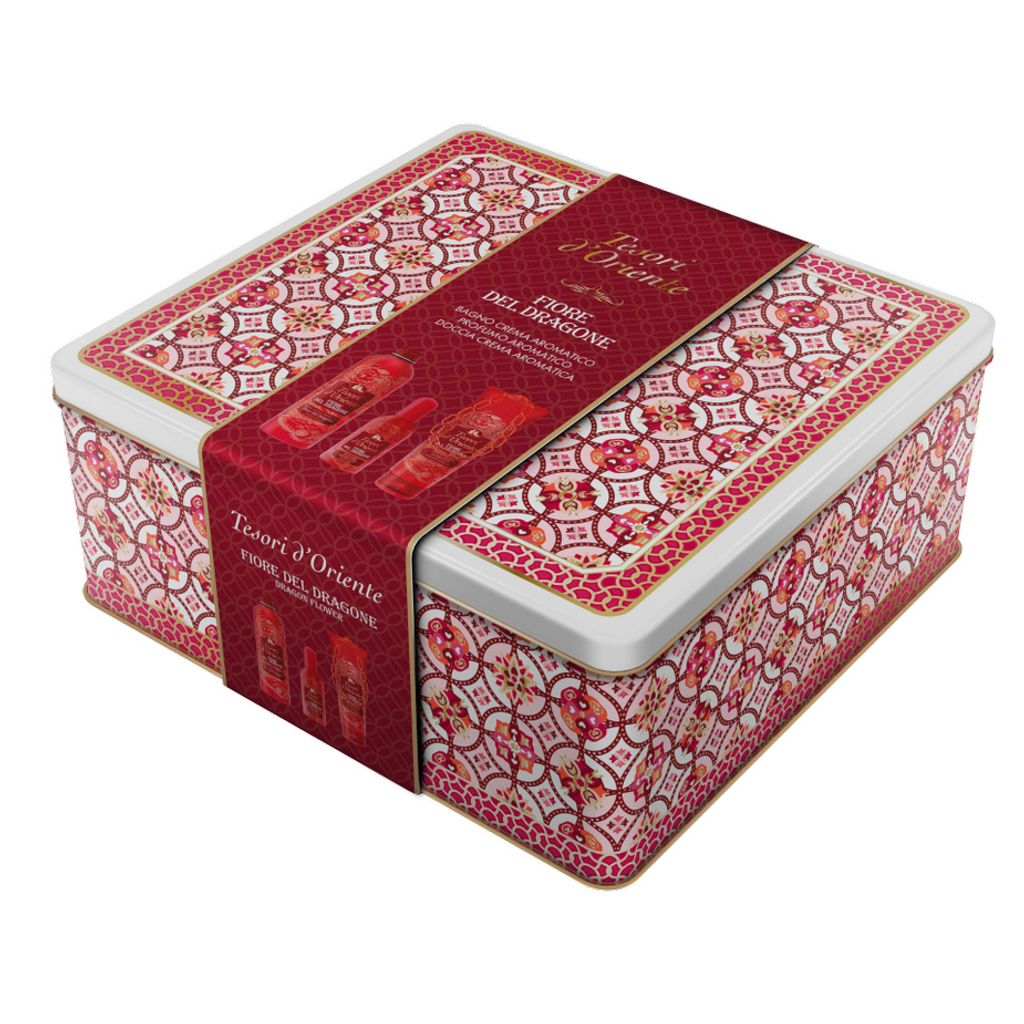 TESORI D ́ORIENTE Fior del Dragone Metallbox Geschenkset