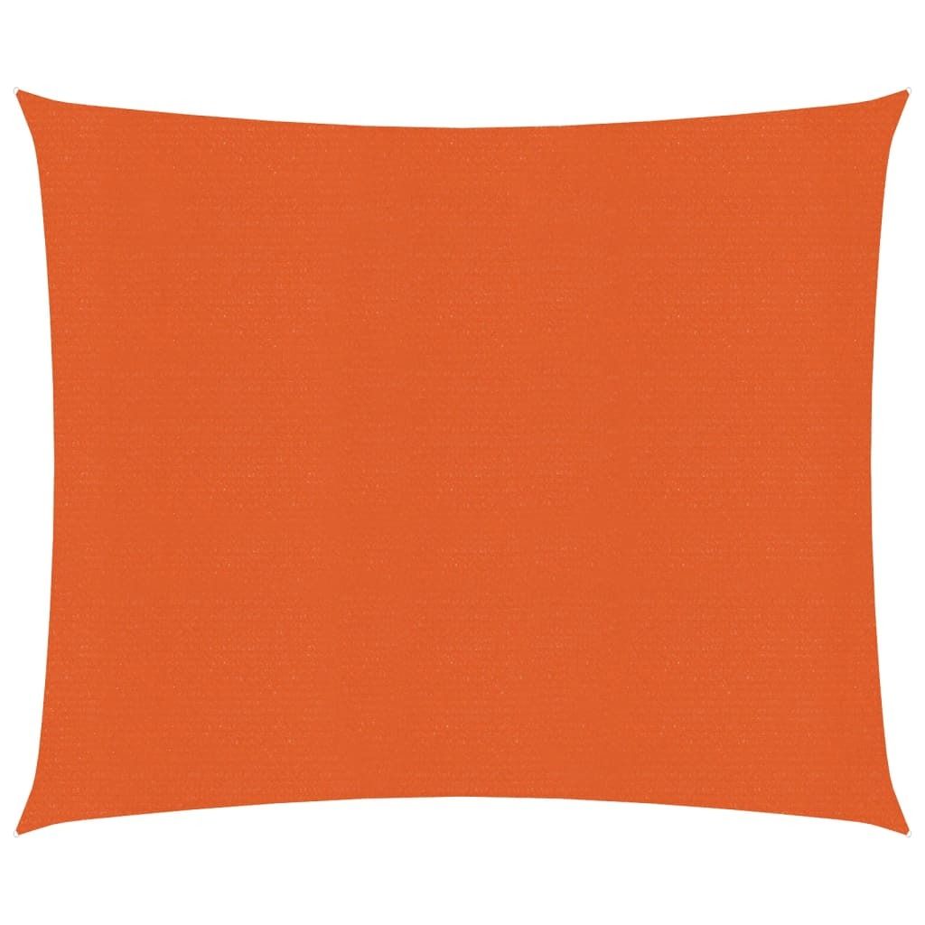 Sonnensegel 160 g/m² Orange 3x3 m HDPE