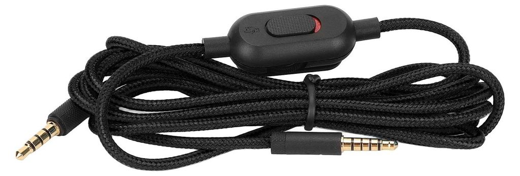 Kabel herní náhlavní soupravy, tkaný kabel sluchátek s Obrázek produktu 