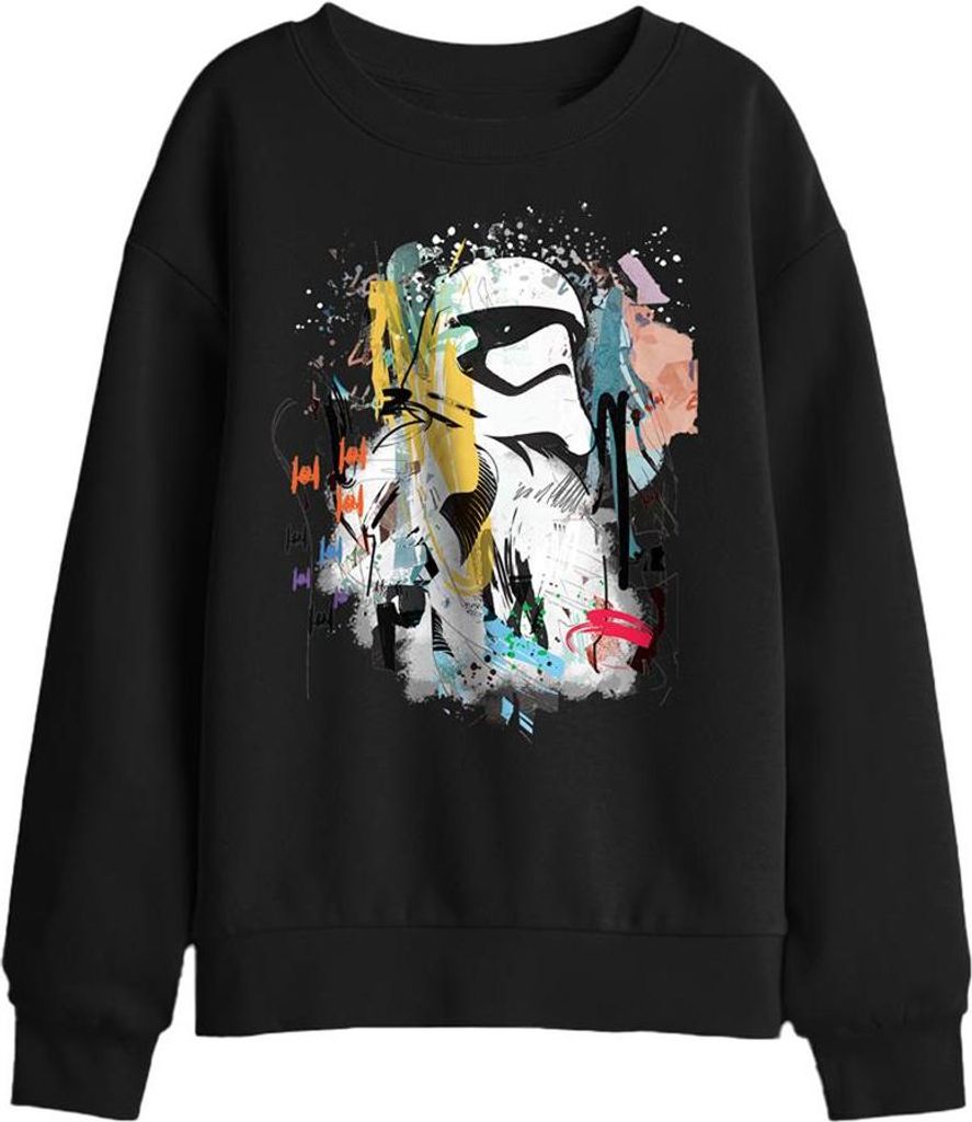 Star Wars - Sweatshirt für Kinder TV29797 (152-158) (Schwarz)