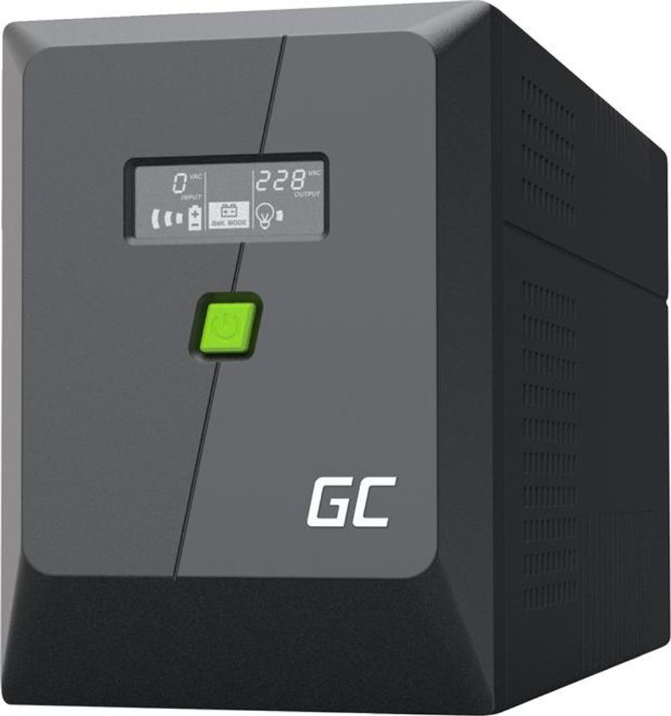 Green Cell uninterruptible power supply UPS Line-Interactive 2 kVA 4 AC