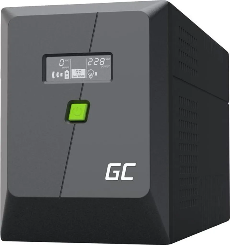 UPS Green Cell 900W 1500VA per Gaming PC | Protezione Sovratensioni LCD