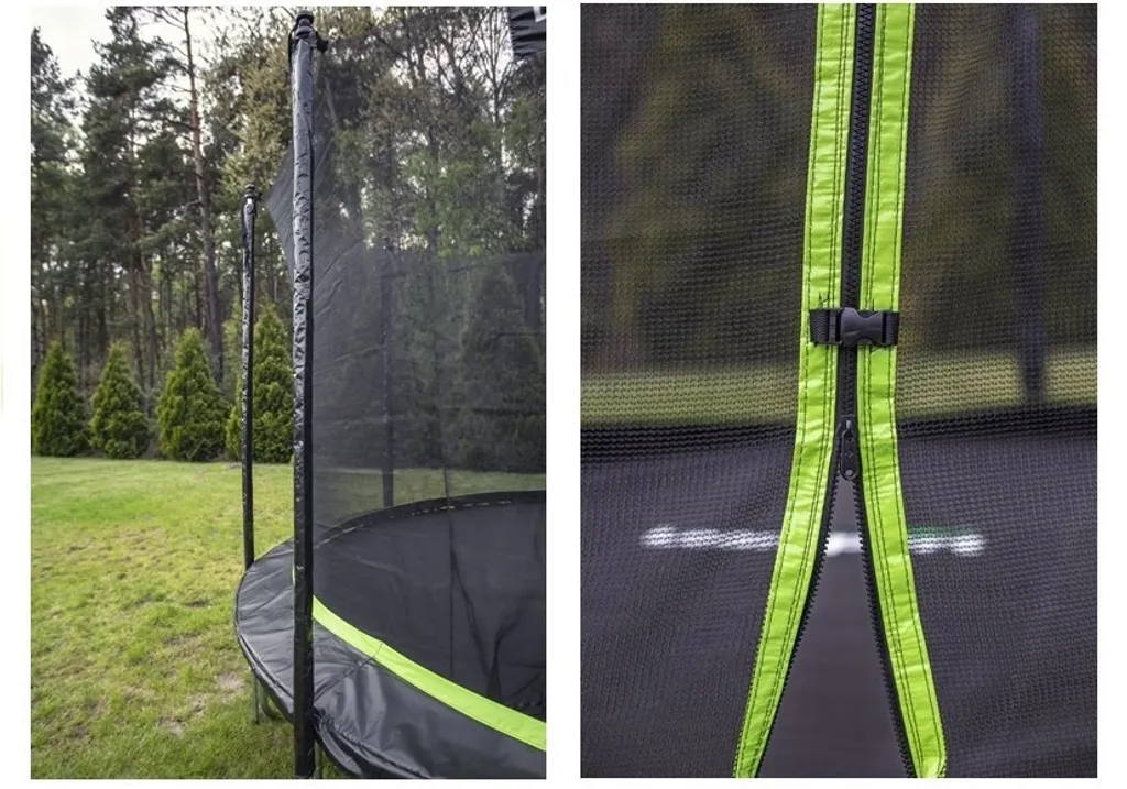 Trampoline Lean Sport PRO 14 FT - 426 cm avec Filet de Sécurité Interne - 6