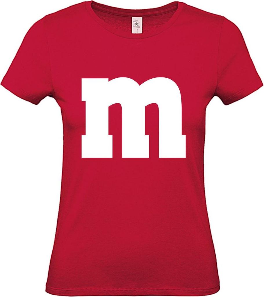 MM Shirt T-Shirt 100% Baumwolle M&M Damen Kostüm Produktbild 