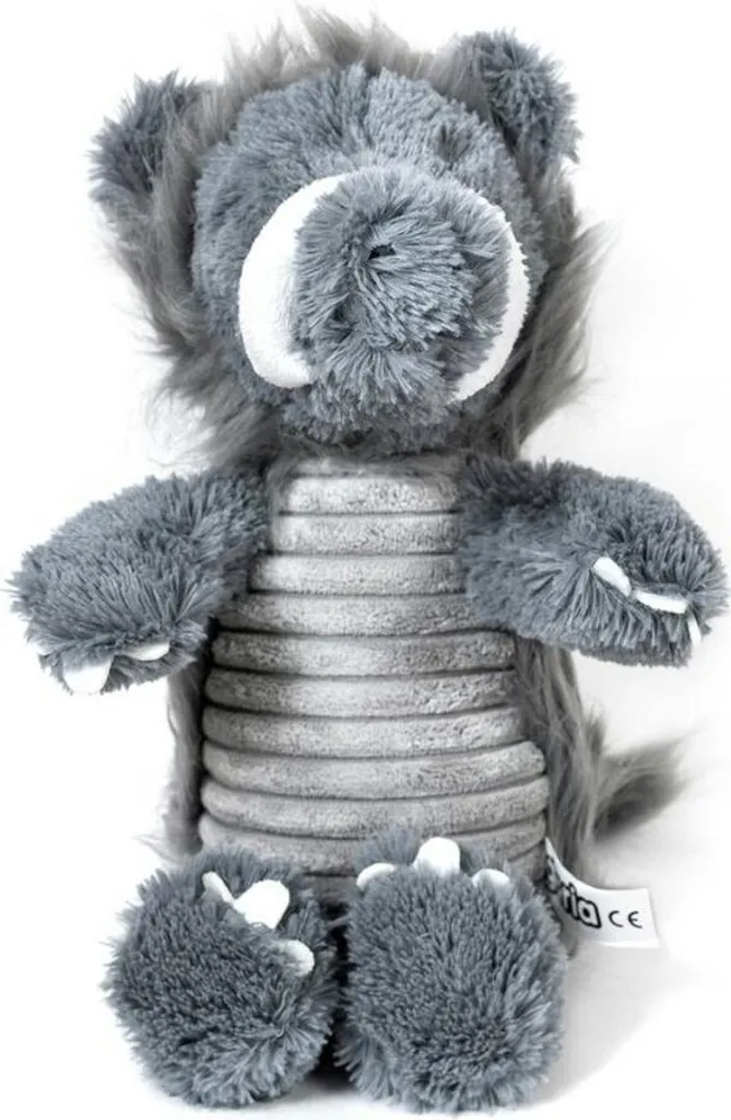 Peluche per Cani Gloria Eddie Monstruito - Gioco Interattivo Grigio