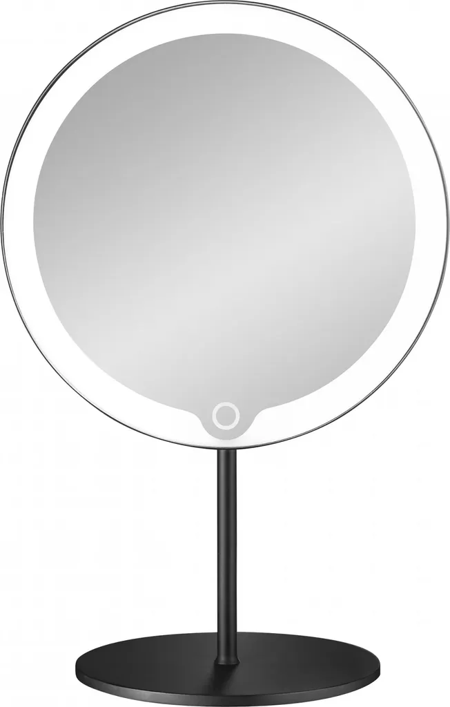 Idea Regalo Lusso: Specchio LED Blomus MODO 66350 Nero Opaco