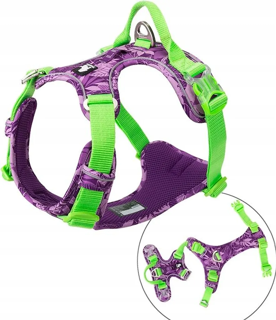 Pettorina Cane Truelove Riflettente M: Equipaggiamento Tecnico No-Pull - 3