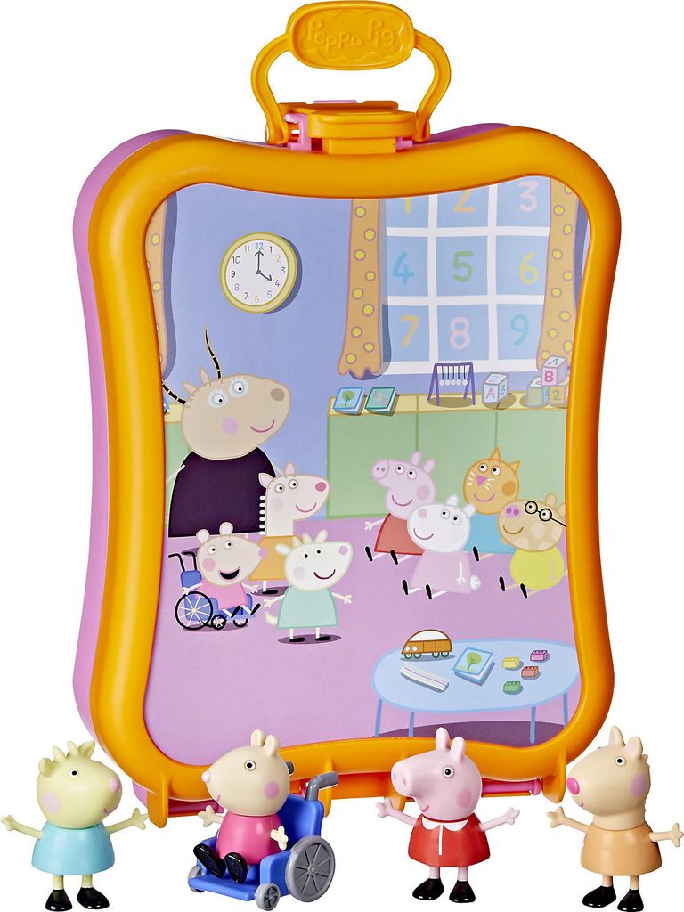 Hasbro Peppa Pig Peppa & George Fun Pack Figuren – 13 Cm, Beweglich, Für Kinder Ab 3 Jahren