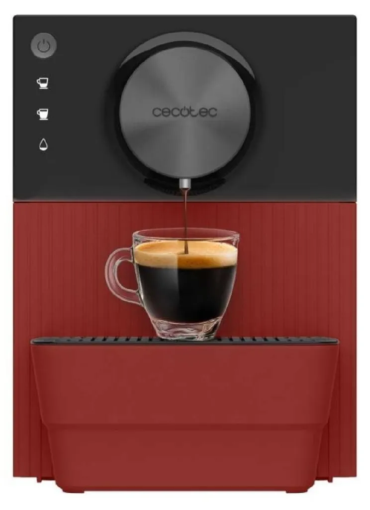 Machine à café 19 bars Cecotec Cremmaet Cube Rouge compacte 1350W