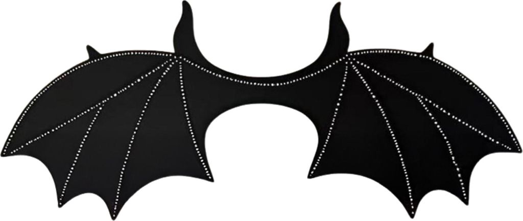 Gothic Fledermausflügel Unisex Strap-On Hexen-Anziehflügel Halloween-Party Fledermaus-Teufelsflügel für Cosplay-Kostümzubehör