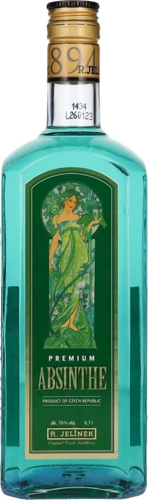 R. Jelínek Premium Absinthe 70% Vol. 0,7l Produktbild 