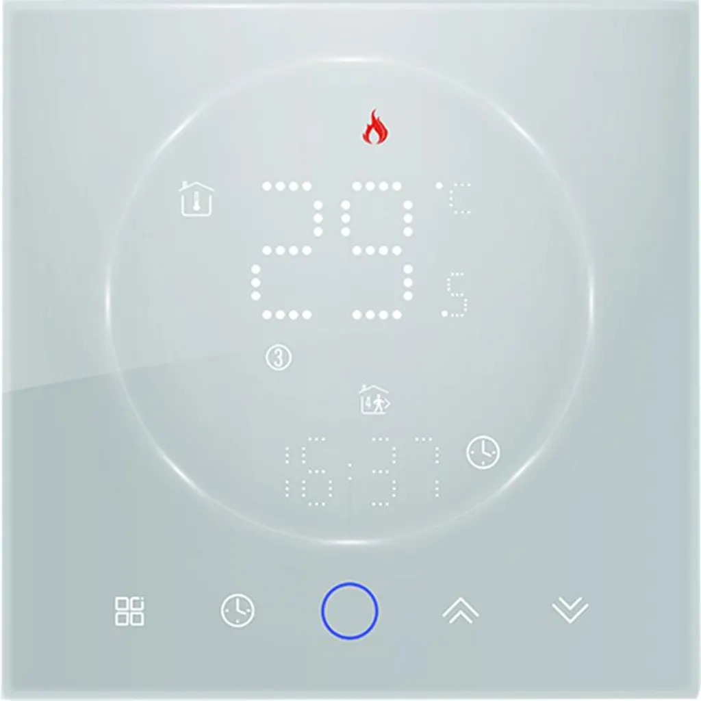 Régulateur de température mural intelligent et programmable eau 3A - 2