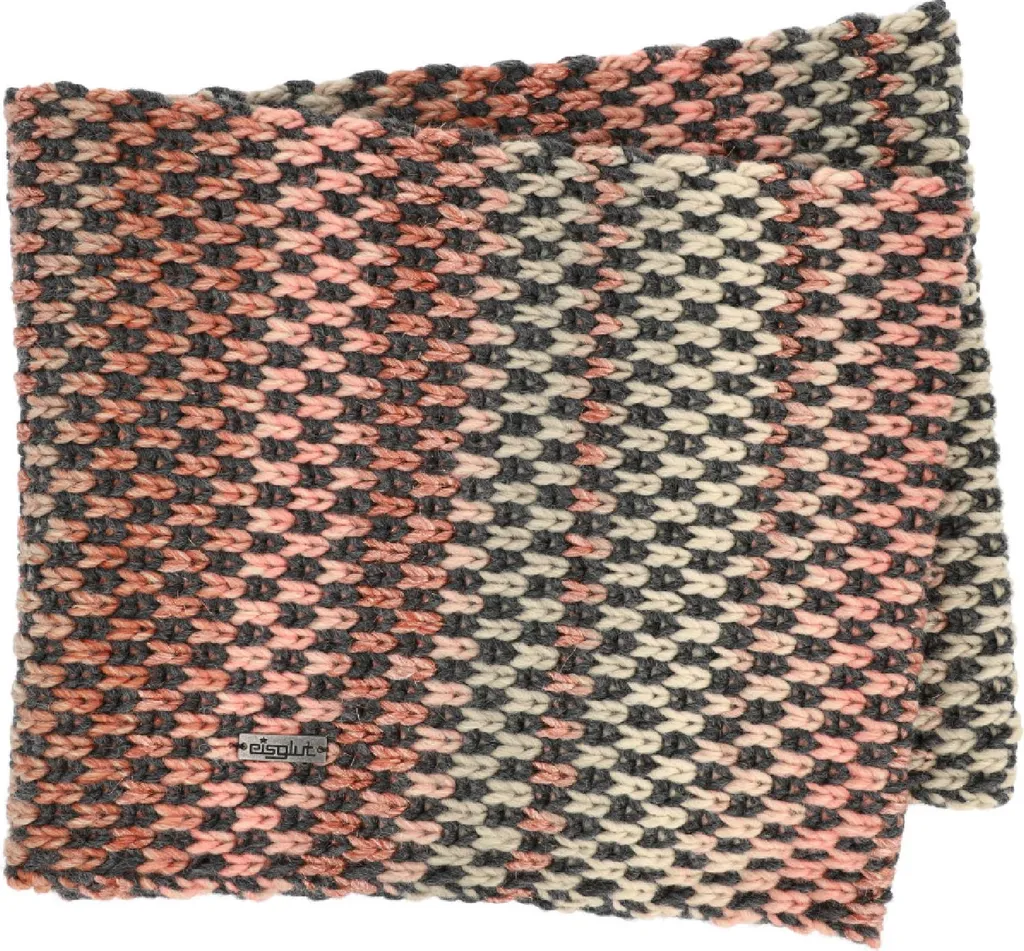 Eisglut Baileyl Loop Sciarpa Donna Multicolore | Calore Made in Germany