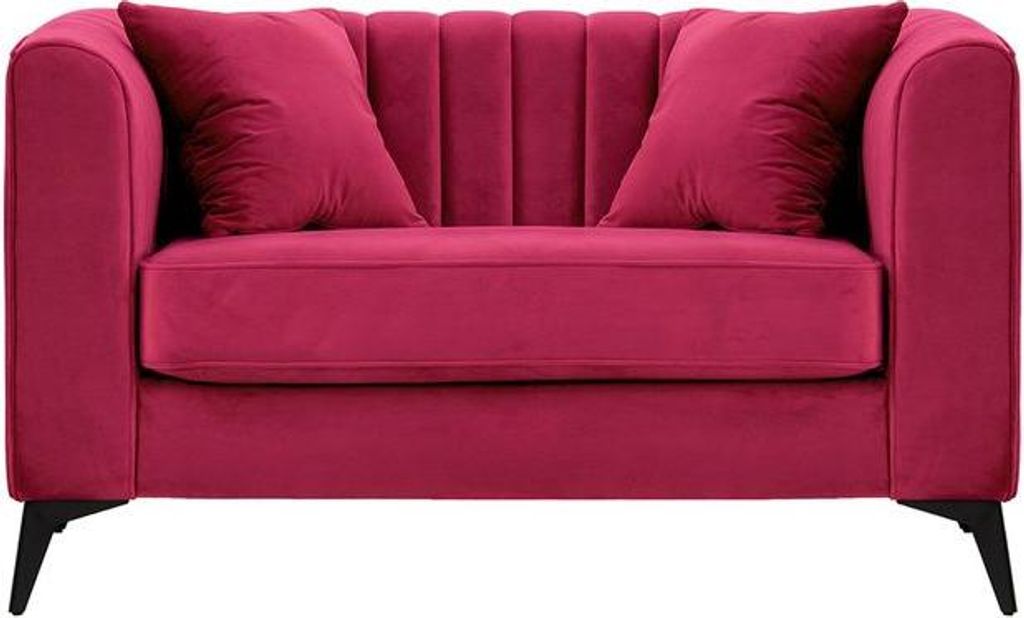Loveseat Mary-Velluto 7-matte black