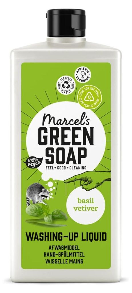 Savon vert Marcel - Basilic essentiel et vétiver aromatique Image du produit 