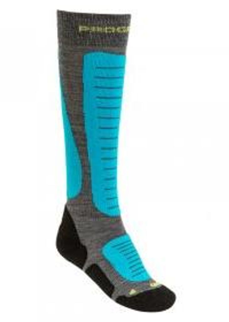 Progress Kindersocken, hoch, grau/blau, Größe 30-34