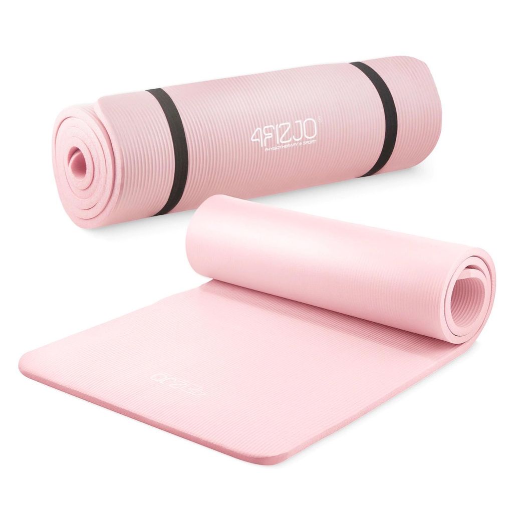 4FIZJO Fitnessmatte mit Tragegurt, 180x60x1,5 cm, Produktbild 