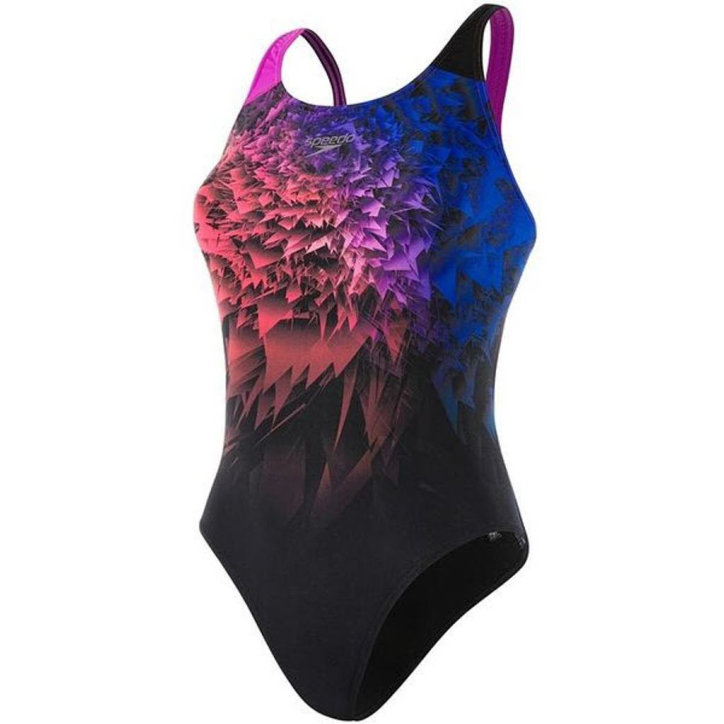 Speedo Badeanzug für Damen NeonWhizz Placement Digital, Produktbild 