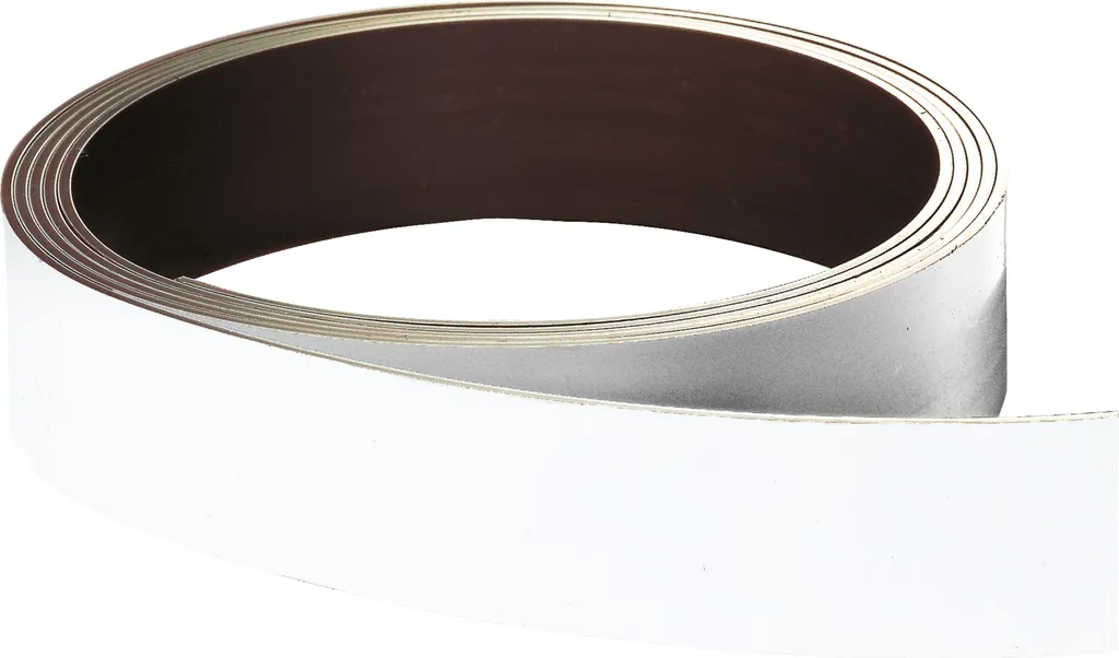 Rotolo Magnetico Bianco FRANKEN LS10 10m x 10mm per Magazzino