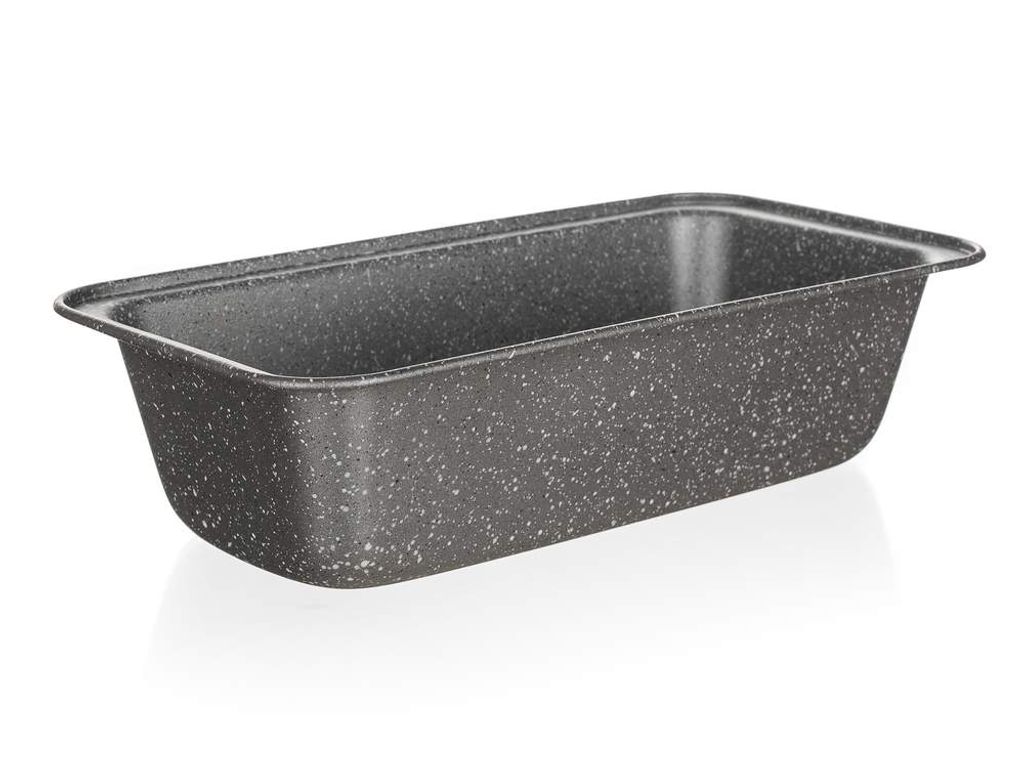 GRANITE Brotbackform 27x14 cm, Antihaft Grau