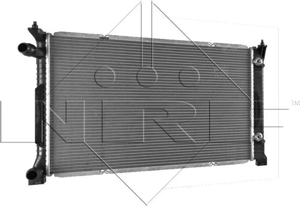 Radiateur Alu NRF 51586 - OE 4B3121251 pour Audi A6 4B Refroidissement