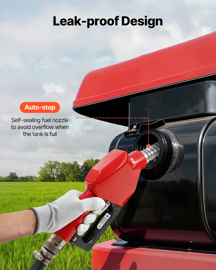 Cuve à carburant portable 121L pour ravitaillement agricole - 5
