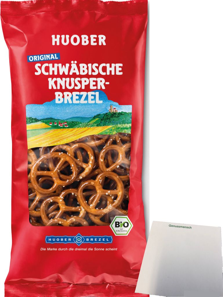 Huober Original Schwäbische Knusperbrezeln (175g Packung) + Produktbild 