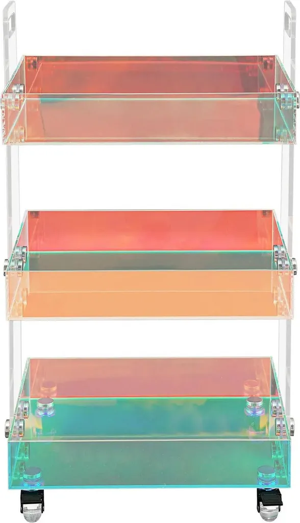 Table basse mobile en acrylique : gagnez de la place avec style et clarté