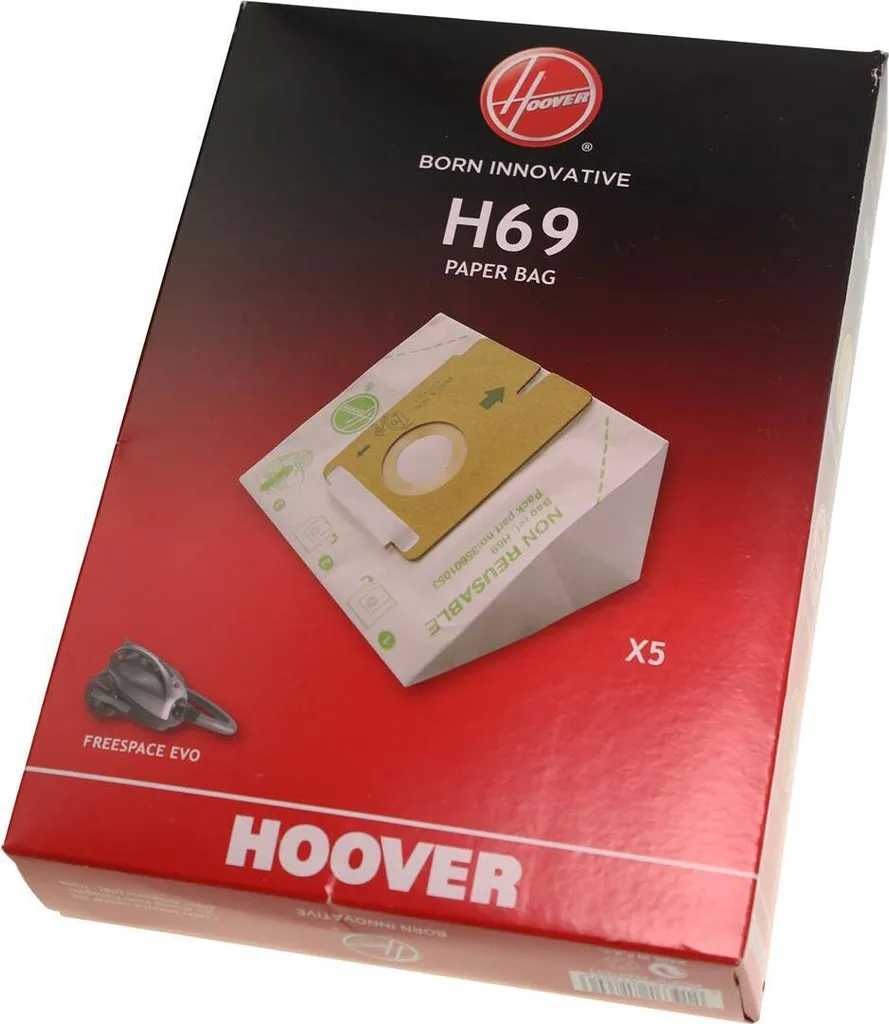 Sacchetti Hoover H69 Freespace Evo 35601053 - Massima Efficienza Filtrante