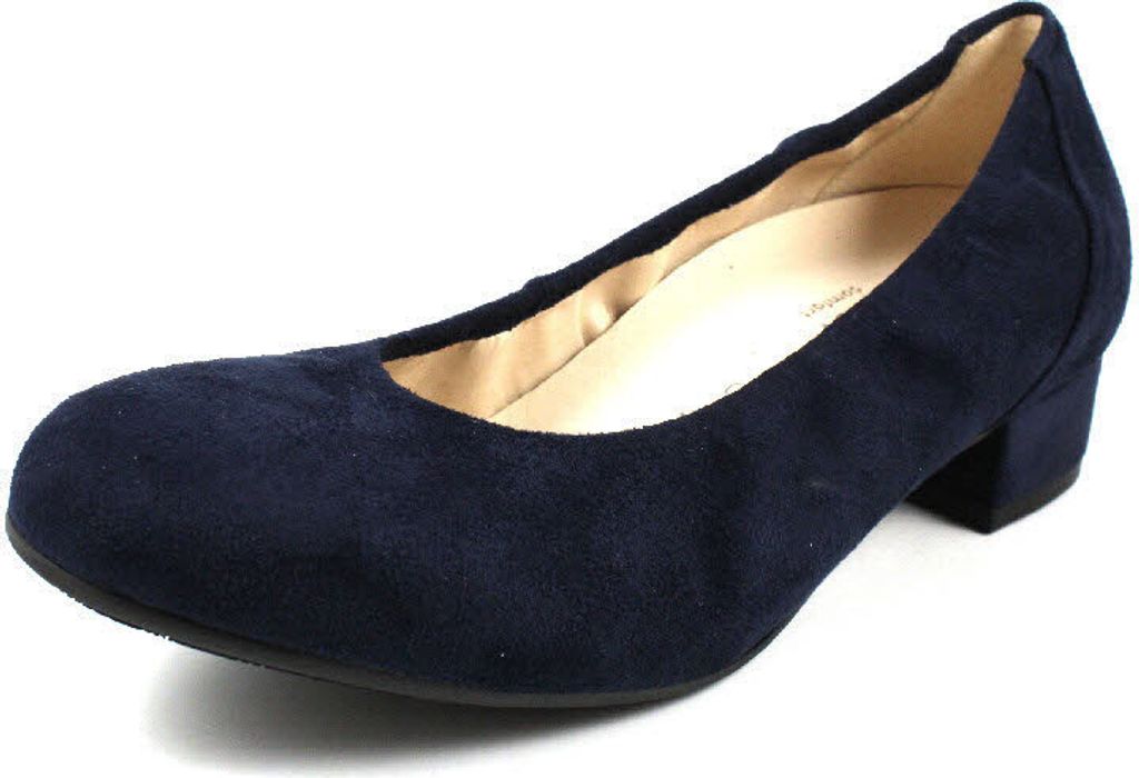 Gabor (0) Flache Pumps Damen 31373136333436 Blau 40 EU