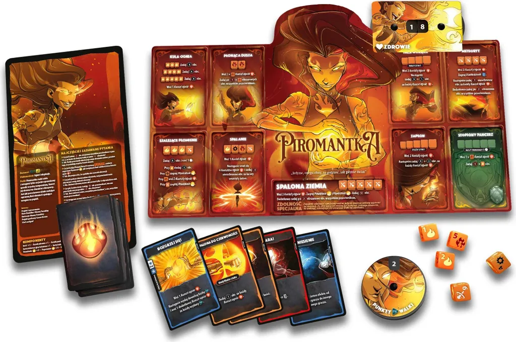 Dice Throne Saison 2 - Combat Pyromancien vs Voleur - Jeu de Dés