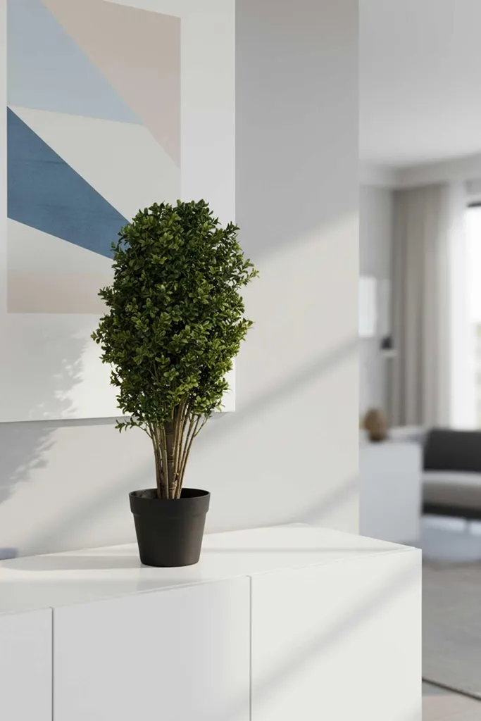 Buis artificiel BUXA VIVANNO 70cm : la solution sans arrosage ni soin