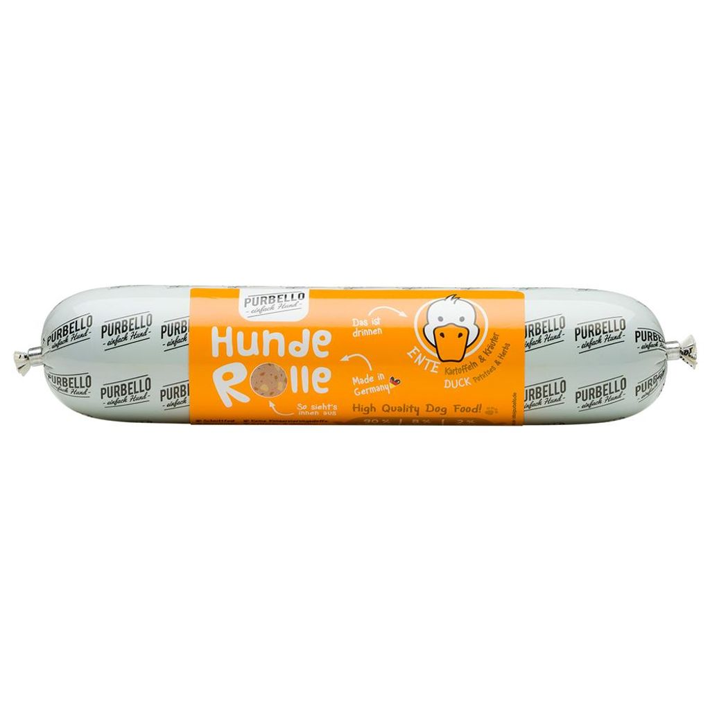 PURBELLO HundeRolle Ente mit Kartoffeln & Kräutern, Adult, Produktbild 