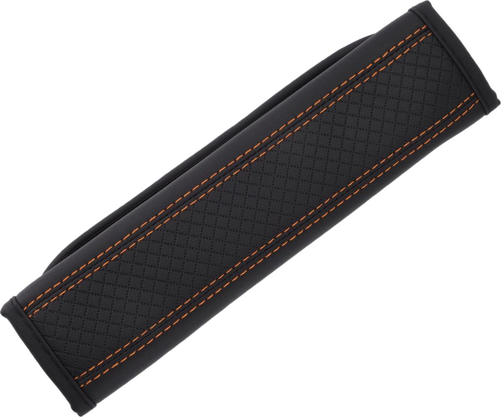 Universelle Autositzgurt-Pads-Abdeckung / Rucksack-Schulterpolster Abdeckung für LKW Auto SUV / Komfortables atmungsaktives Kunstleder 6,5x23cm / ...