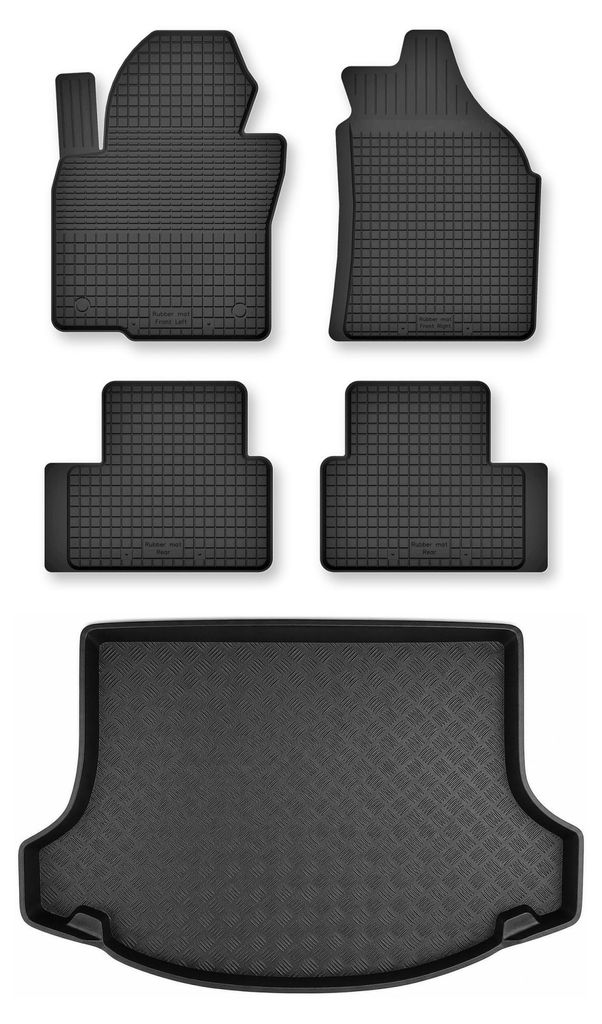 Gummimatten + Kofferraumwanne für Kia Sportage III Produktbild 