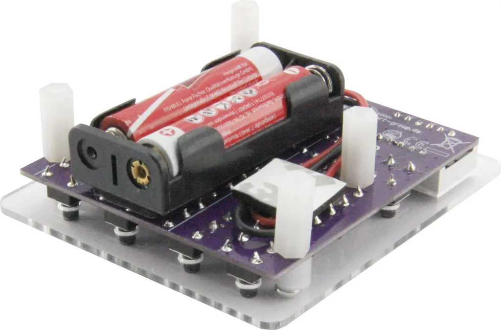 Kit soudure calculatrice programmable avec boîtier acrylique et piles - 4