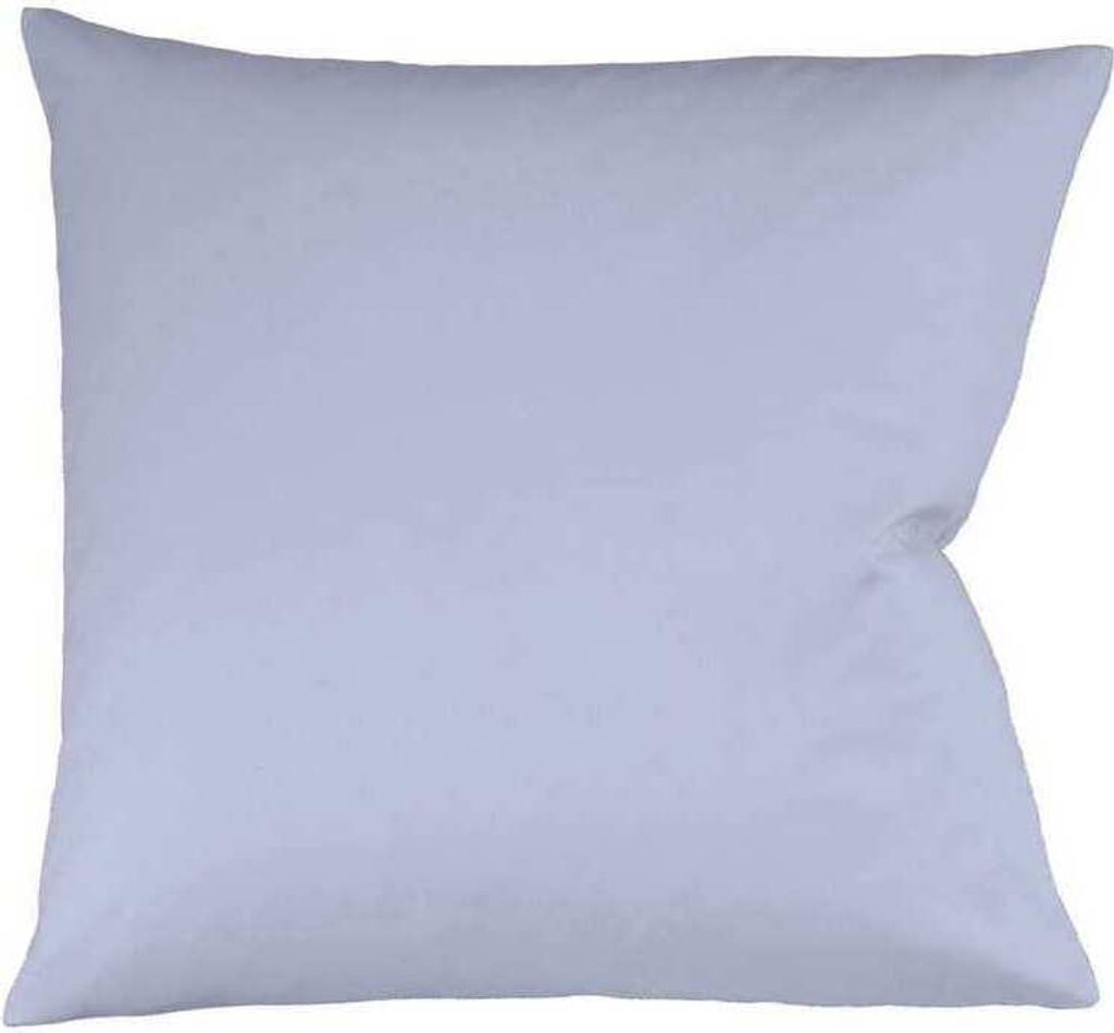 Fleuresse Mako-Satin-Kissenbezug uni colours helllavendel Produktbild 