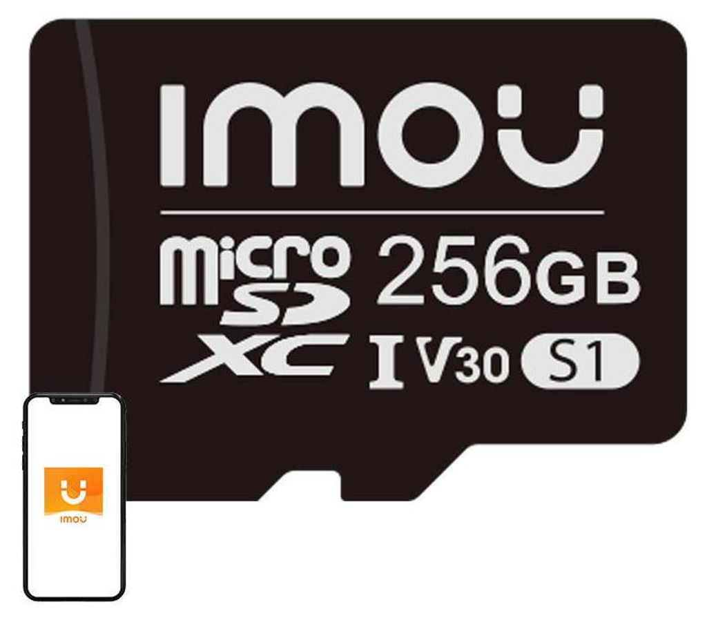 Imou 256Gb Microsd Memory Card (Uhs-I, Sdhc, 10/U3/V30, Image du produit 