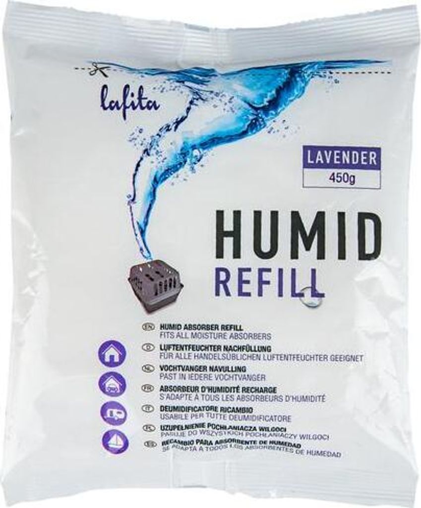 Assorbitore di umidità - ricarica di ricambio lavanda 450g Immagine del prodotto 