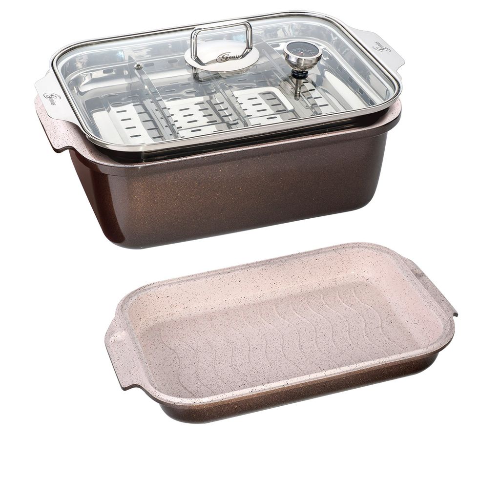 Genius Brat- und Dampfgarsystem Set 7tlg Dampfgarer mit Produktbild 