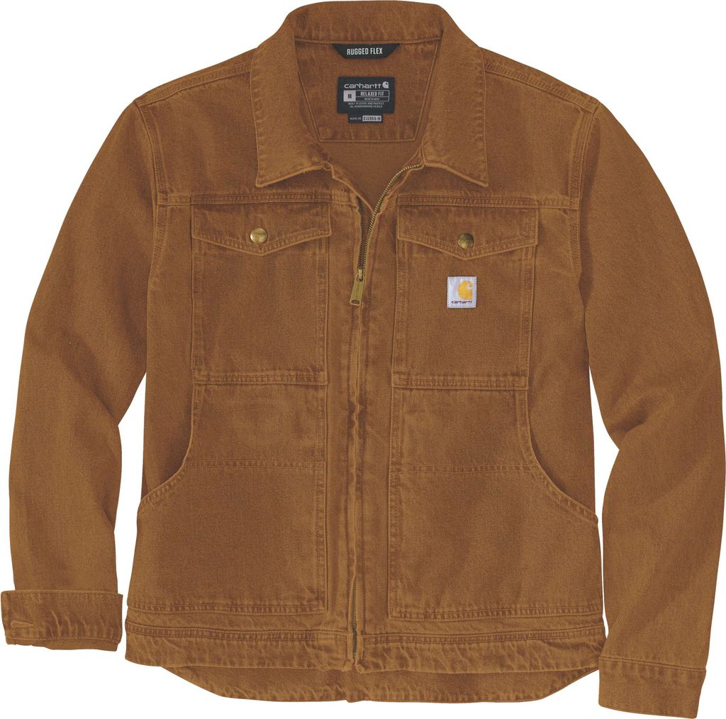 Carhartt 105748 Rugged Flex Duck Berwick Jacket Carhartt Brown XL