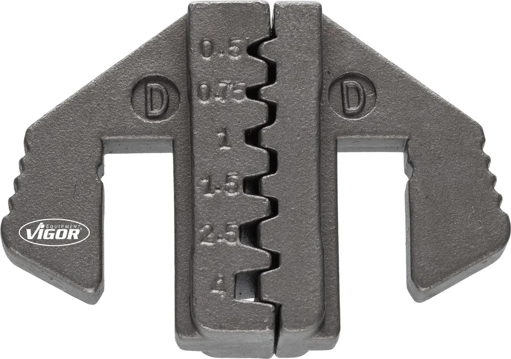Inserto Crimpare Vigor V2499-D per Capicorda 0.5-4.0 mm² | Shop Online