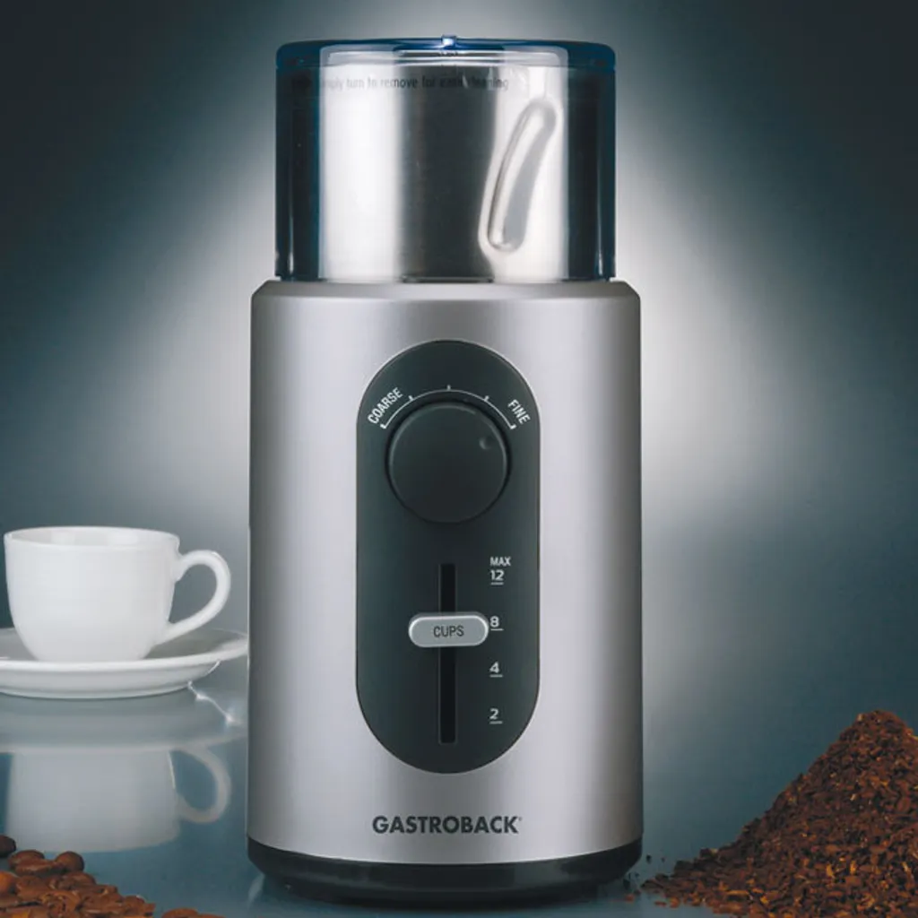 Gastroback Moulin à café design Basic - Broyeur à grains électrique inox - 4