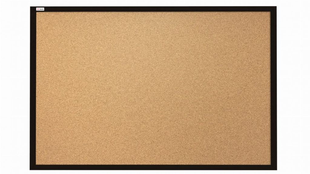 Korková nástěnka v černém dřevěném rámu 120x90 cm Obrázek produktu 6